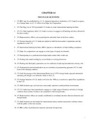 Chapter 14 Us Bank Regulated Us Bank Regulations The