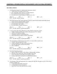 Chapter 2 A distinguishing feature of a multinational corporation