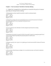 Chapter 1 False explanation Cost Management Emphasizes Integrating And Coordinating