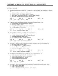 Chapter 9 create managerial opportunities for minorities and women