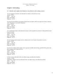 Chapter 4 Cost assignment includes cost allocation for indirect costs and direct costs