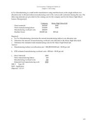 Chapter 4 Cost Accounting Managerial Emphasis 6e Job