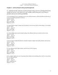 Chapter 5 Cost smoothing involves assigning costs in a non uniform manner to reflect