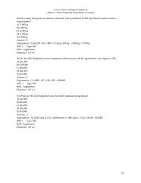 Chapter 6 How many kilograms of material will need to&nbsp;be purchased