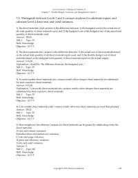 Chapter 7 Cost Accounting Managerial Emphasis 6e Flexible