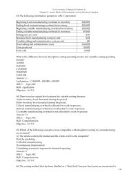Chapter 9 The following information pertains to ABC Corporation