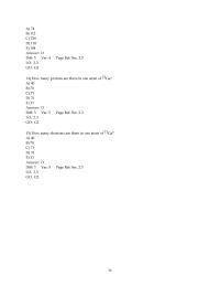 Chapter 2 4 How many electrons are there in one atom of 71Ga