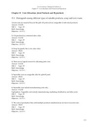 Chapter 15 Cost Accounting Managerial Emphasis 6e Cost