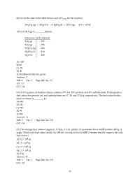Chapter 5 3 The respective fuel values for protein, fat, and carbohydrate
