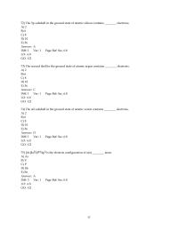 Chapter 6 3 The 3p subshell in the ground state of atomic silicon contains&nbsp;