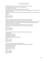 Chapter 17 Which of the following is an error when accounting for transferred