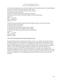 Chapter 22 The differential approach is often considered superior