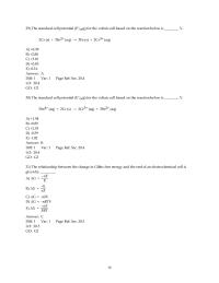 Chapter 20 2 The relationship between the change in Gibbs free energy&nbsp;