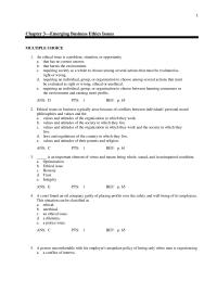 Chapter 3 A person uncomfortable with his employer’s unspoken policy&nbsp;