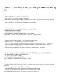 Chapter 1 1 The Main Objective Corporate Governance To Make