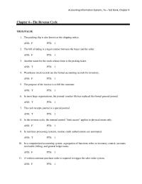 Chapter 04 1 accounting Information Systems 7e test Bank