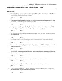 Chapter 14 Typical Contents Run Manual Include All The