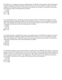 Chapter 10 2 Grant Manufacturing Considering Investing Equipment That