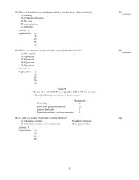Chapter 7 Which concentration of ethanol is the most effective bactericide