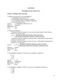 Chapter 5 Objective Factual Page Number 138 Level Intermediate