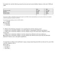 Chapter 17 2 Atlantic Inc Had The Following Noncash