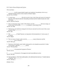 Chapter 9 1 What Chinese School Thought Found The