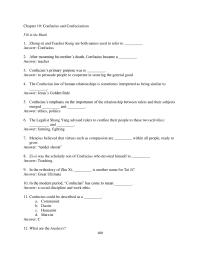 Chapter 10 1 According Confucius How Does One The
