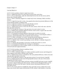 Chapter 27 areal battery with an ideal battery and an explicitly shown resistance