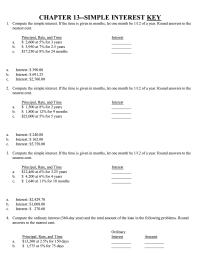 Chapter 13 Ordinary Principal Rate And Time Interest Amount