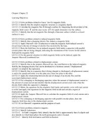 Chapter 32 change of an electric flux and the associated displacement current