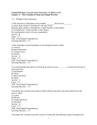 Chapter 17 Which of the following statements regarding ferns is true