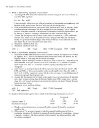 Chapter 8 Which of the following statements is most correct