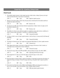 Chapter 12 Business risk will not affect a firm’s beta