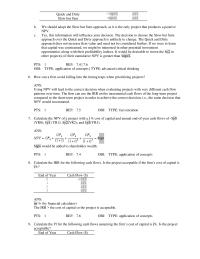 Chapter 7 Evaluate The Following Projects Using The Net