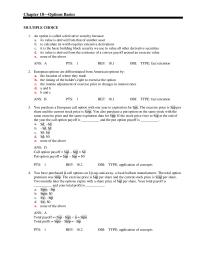 Chapter 18 An option is called a derivative security because