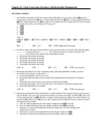 Chapter 22 The Price Per Share Stock The End