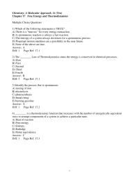 Chapter 17 1 a thermodynamic function that increases with the number&nbsp;