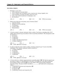 Chapter 25 A firm has reached a voluntary settlement with its creditors