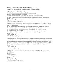 Chapter 15 What is one of the advantages of producing human growth hormone