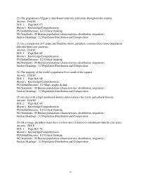 Chapter 3 The population of Egypt is distributed relatively uniformly