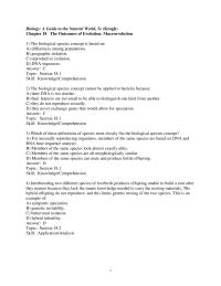 Chapter 18 Biology Guide The Natural World Krogh The