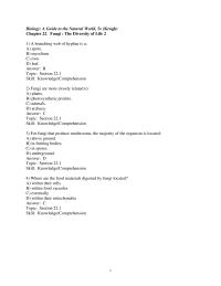 Chapter 22 Ecologically Speaking Most Soil Fungi Are Plant