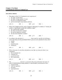 Chapter 2 Which Amendment to the Constitution requires that states provide equal protection