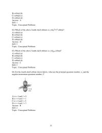 Chapter 2 2 What is the ground-state valence-shell electron configuration