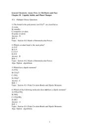 Chapter 10 1 The bonds in the polyatomic ion CO32– are classified as