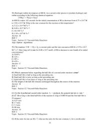 Chapter 12 2 What The Temperature The reaction When The Rate