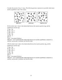 Chapter 16 3 Understand the relationship between AG and the equilibrium constant