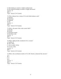Chapter 21 2 The bonding in ceramics is highly nondirectional