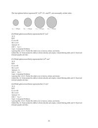 Chapter 6 2 Which sphere most likely represents the Ca2+ ion
