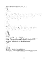 Chapter 8 4 Which covalent bond is the most polar
